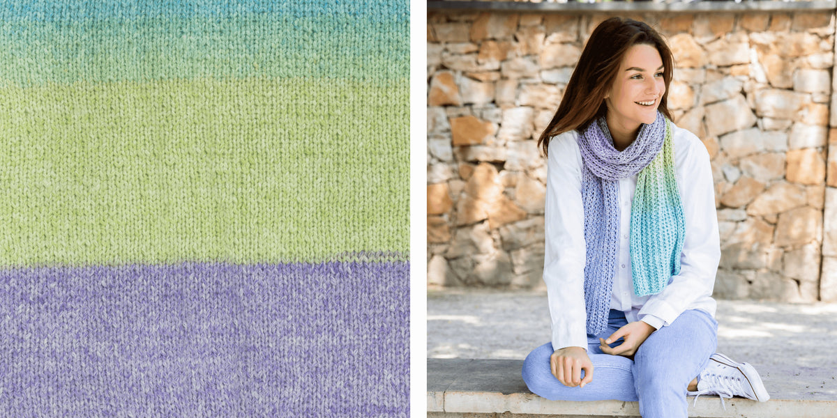 Le printemps sera haut en couleurs – Tricot et crochet dans la couleur tendance de l'année 2022