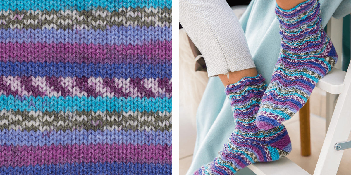 Le printemps sera haut en couleurs – Tricot et crochet dans la couleur tendance de l'année 2022