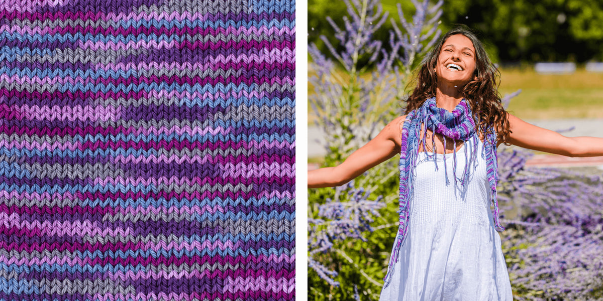 Le printemps sera haut en couleurs – Tricot et crochet dans la couleur tendance de l'année 2022