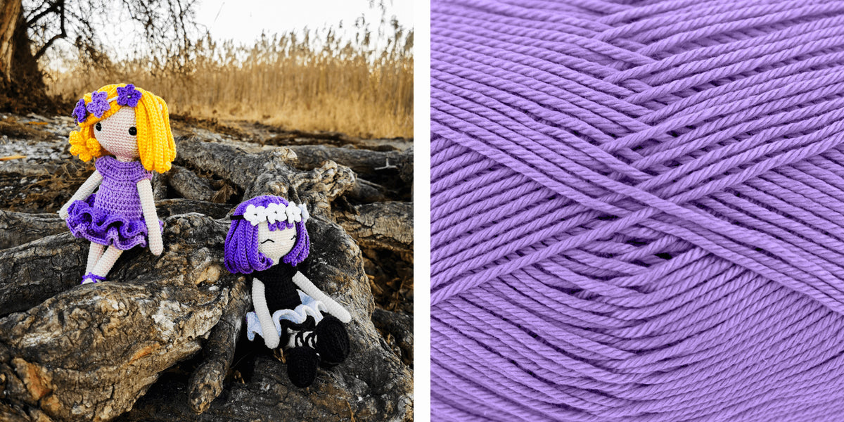 Le printemps sera haut en couleurs – Tricot et crochet dans la couleur tendance de l'année 2022