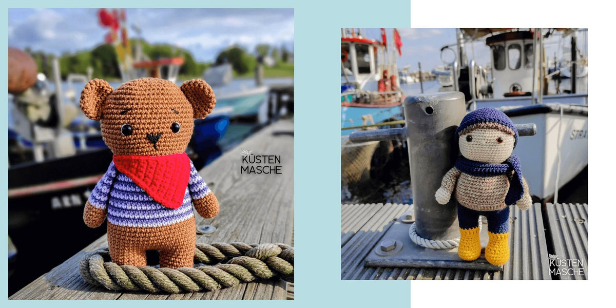 Ambiance baltique et art du crochet maritime : coopération avec Heike de @kuestenmasche