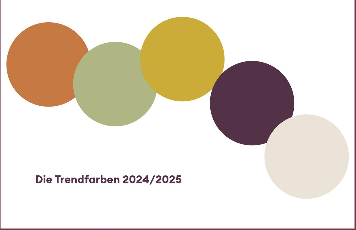 Die Trendfarben für den Winter 2024/2025
