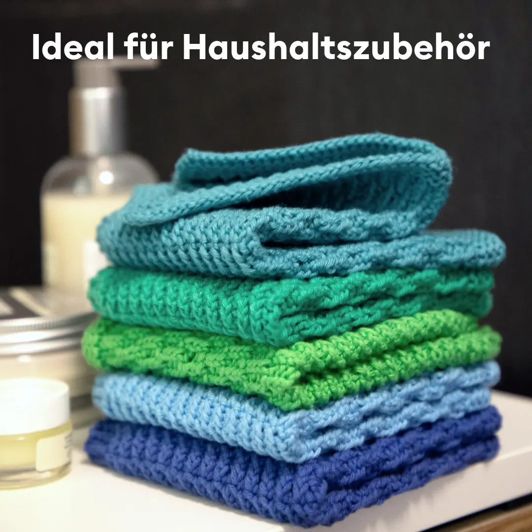 Strickset Gästehandtücher