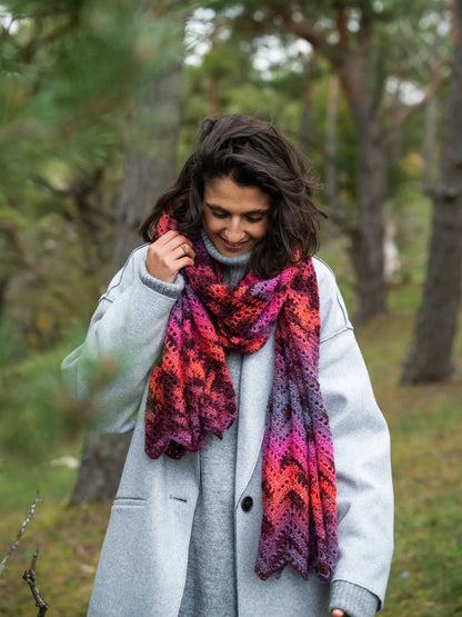 Crochet Kit Sunrise Scarf
