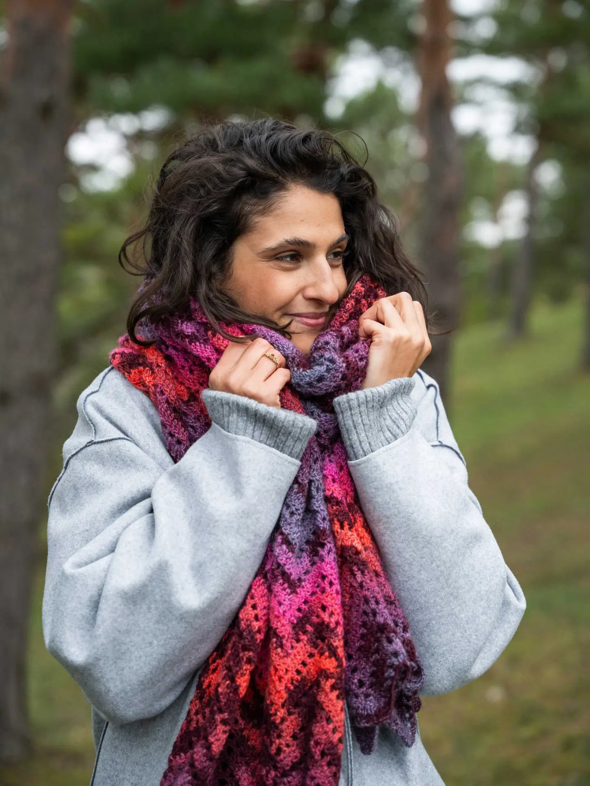 Crochet Kit Sunrise Scarf