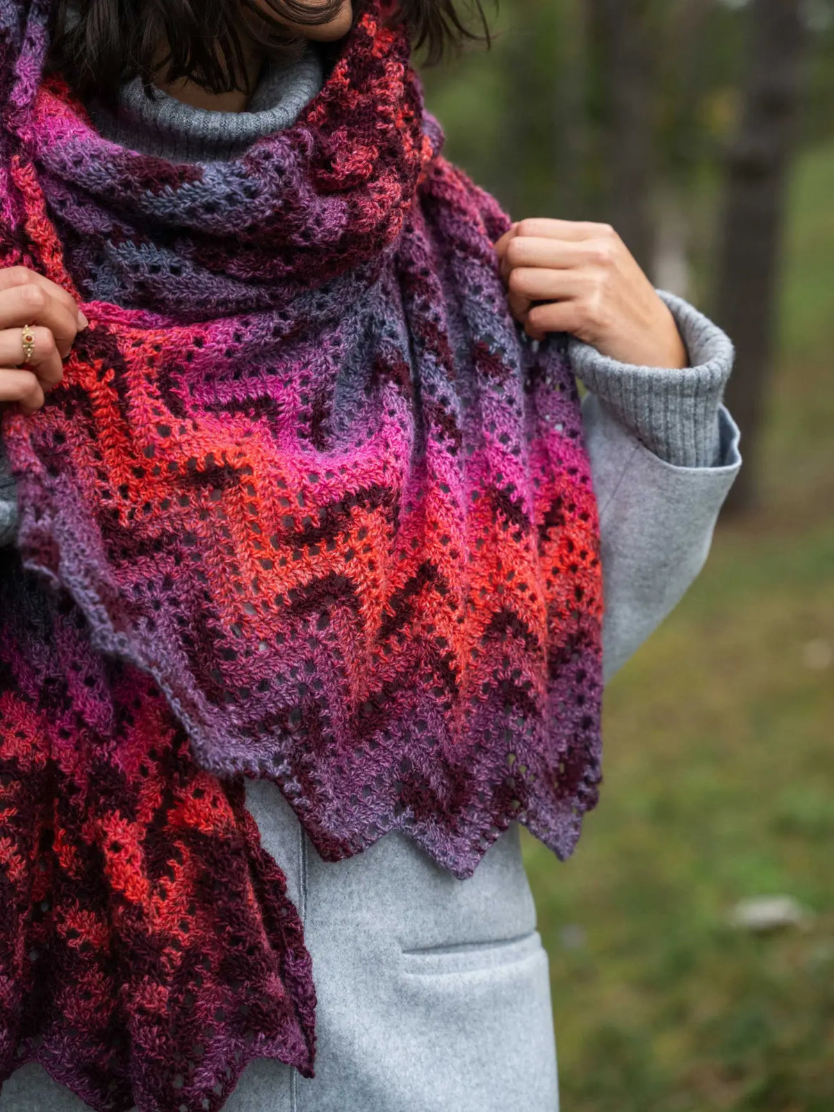 Crochet Kit Sunrise Scarf