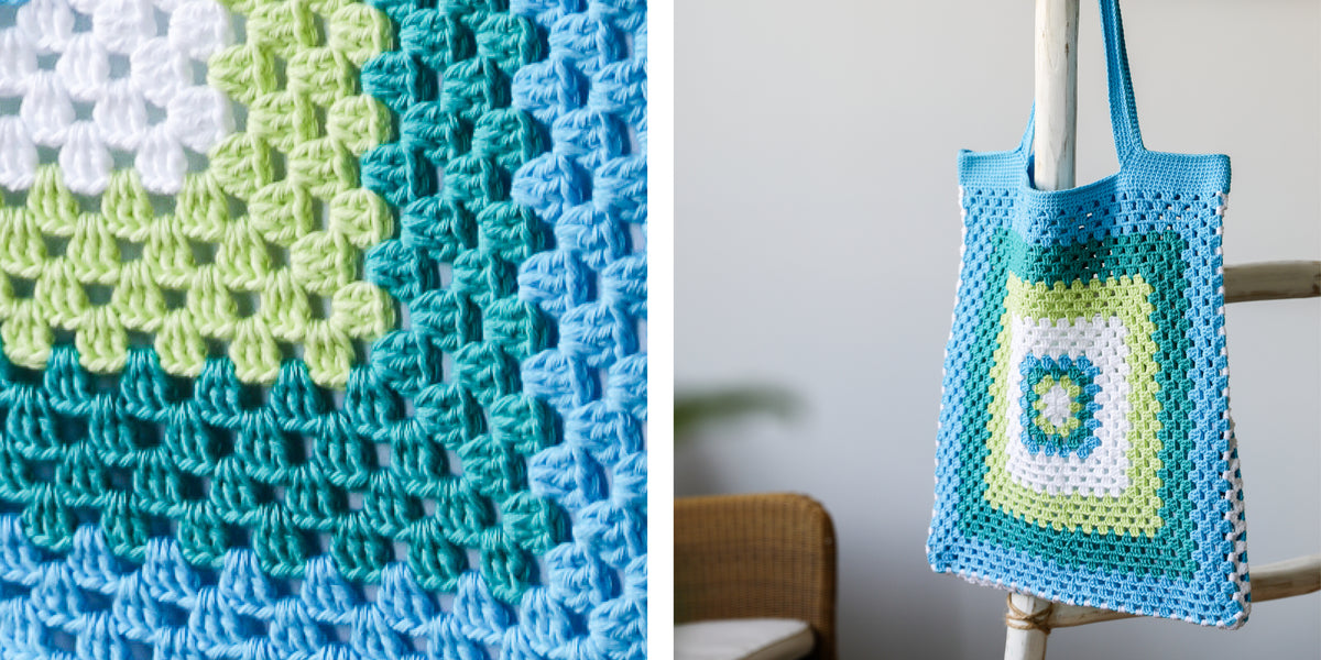 Tendance crochet Granny Square