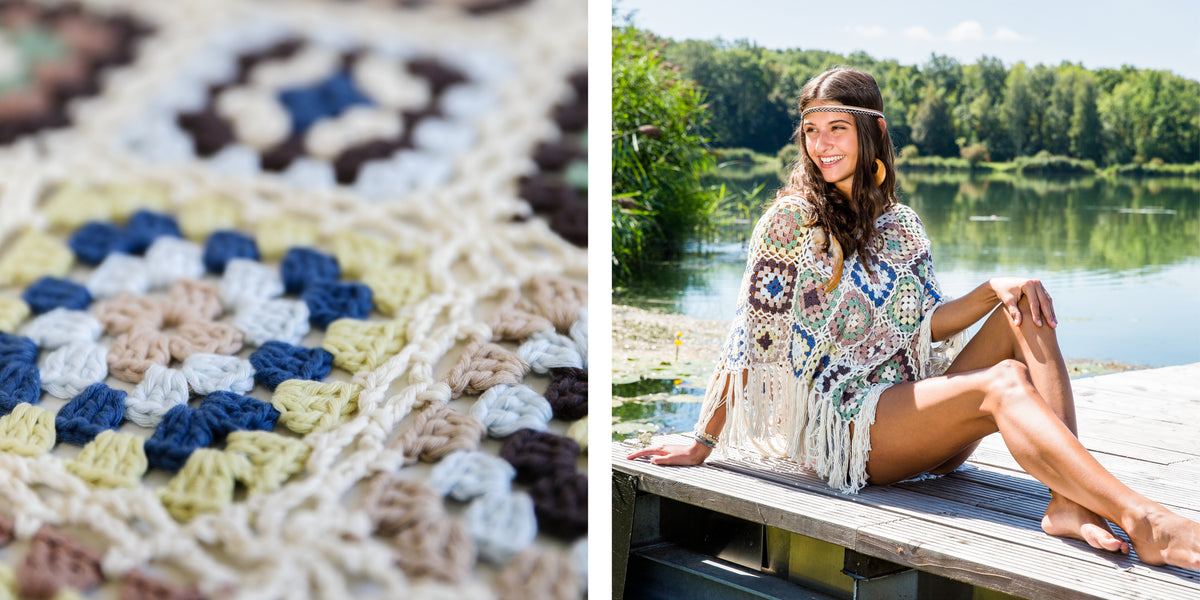 Tendance crochet Granny Square