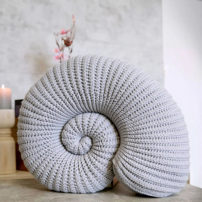 Kit de crochet coussin Ammonite