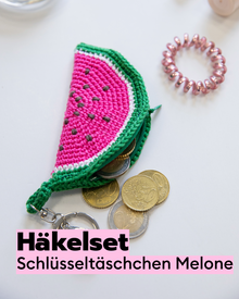 Häkelset Tasche Melone
