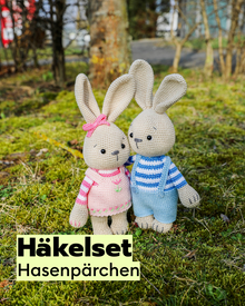 Crochet Kit Bunny Couple Nina & Nick
