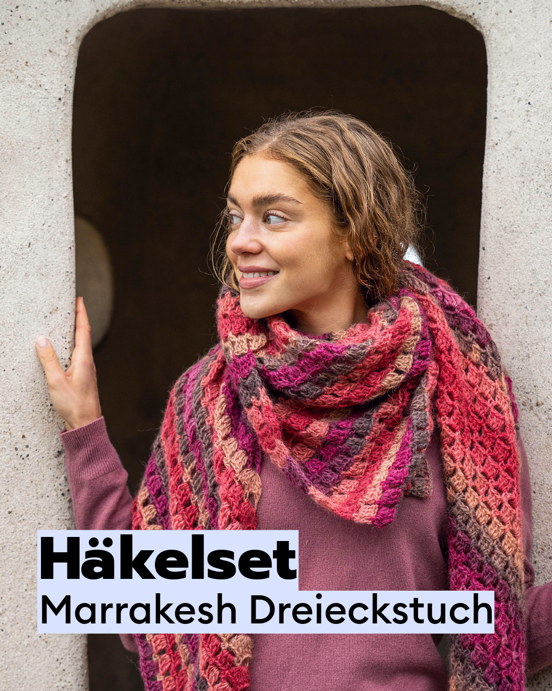 Häkelset Marrakesh Dreieckstuch
