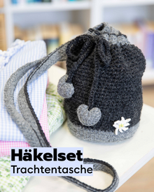 Kit de crochet Sac de costume traditionnel – Sac de Dirndl DIY