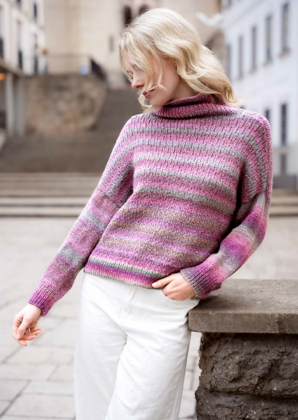 Anleitung Strickset Flora Sweater