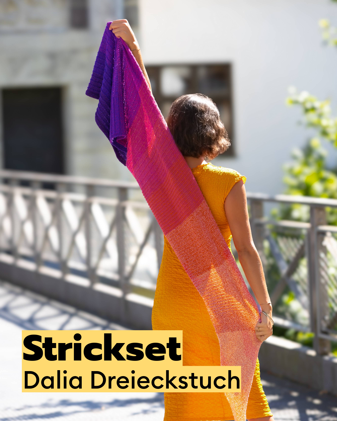 Strickset Dreieckstuch Dalia
