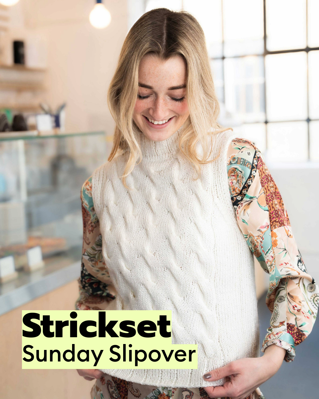 Strickset Sunday Slipover Pullunder