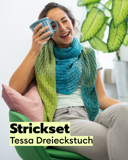 Strickset Tessa Dreieckstuch