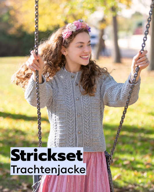 Strickset für Dirndl-Jacke