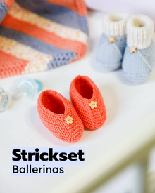 Strickset Baby Ballerinas