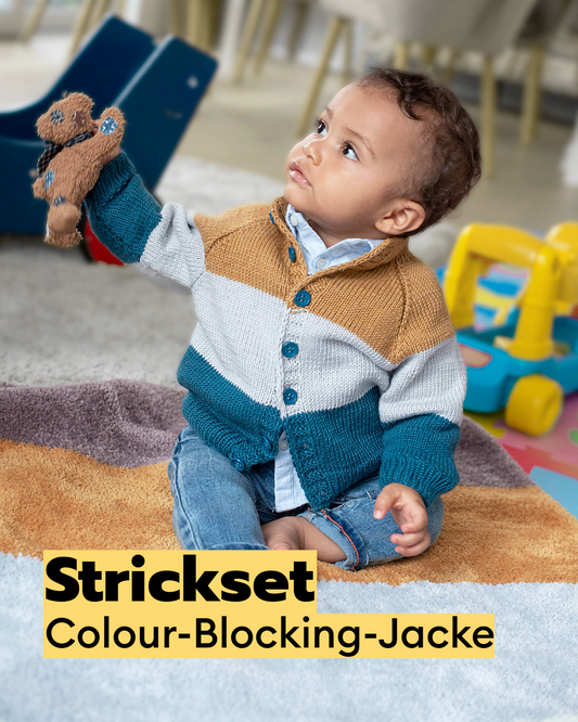 Strickset Baby-Strickjacke