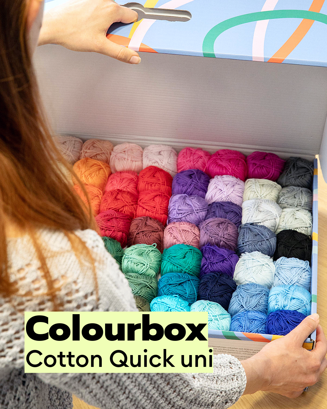 Cotton Quick uni Colourbox 70 Farben