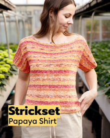 Knitting Kit Papaya Shirt