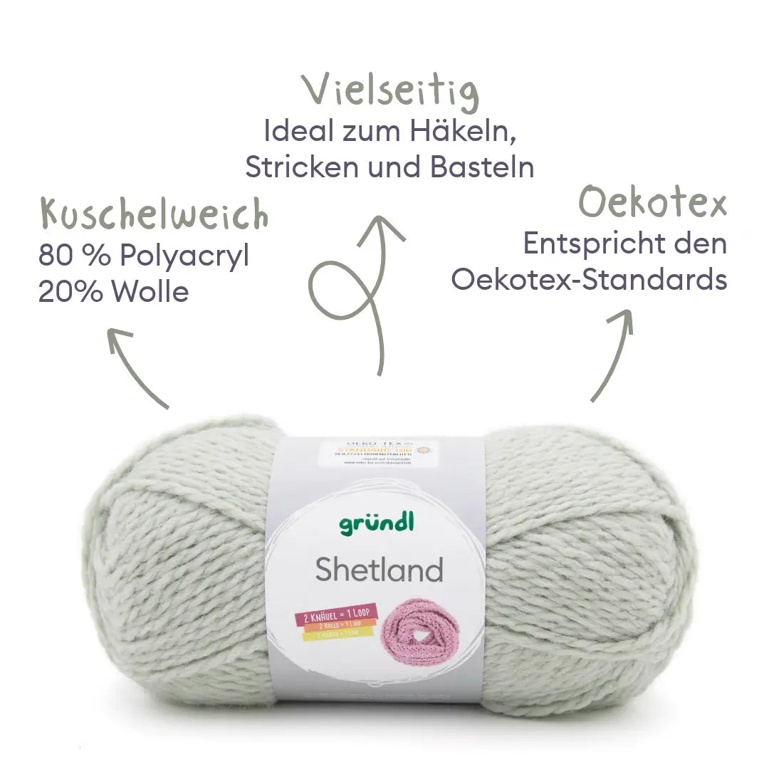 Strickset Pullover mit Mütze