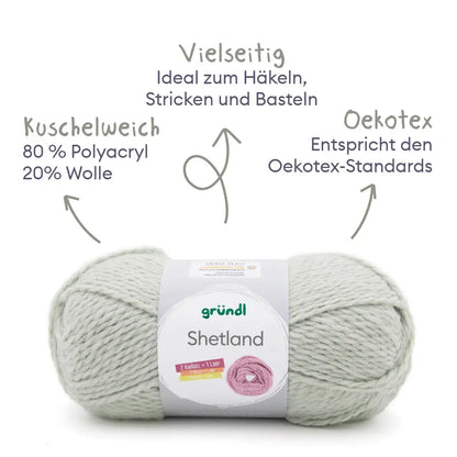 Strickset Pullover mit Mütze