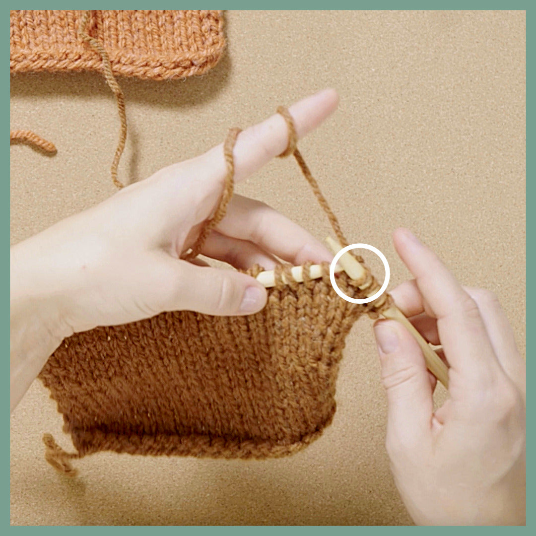 Strickschule 33 Maschen zunehmen-4-03-05
