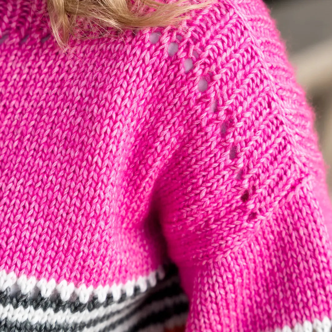 Strickset Color-Flash-Sweater