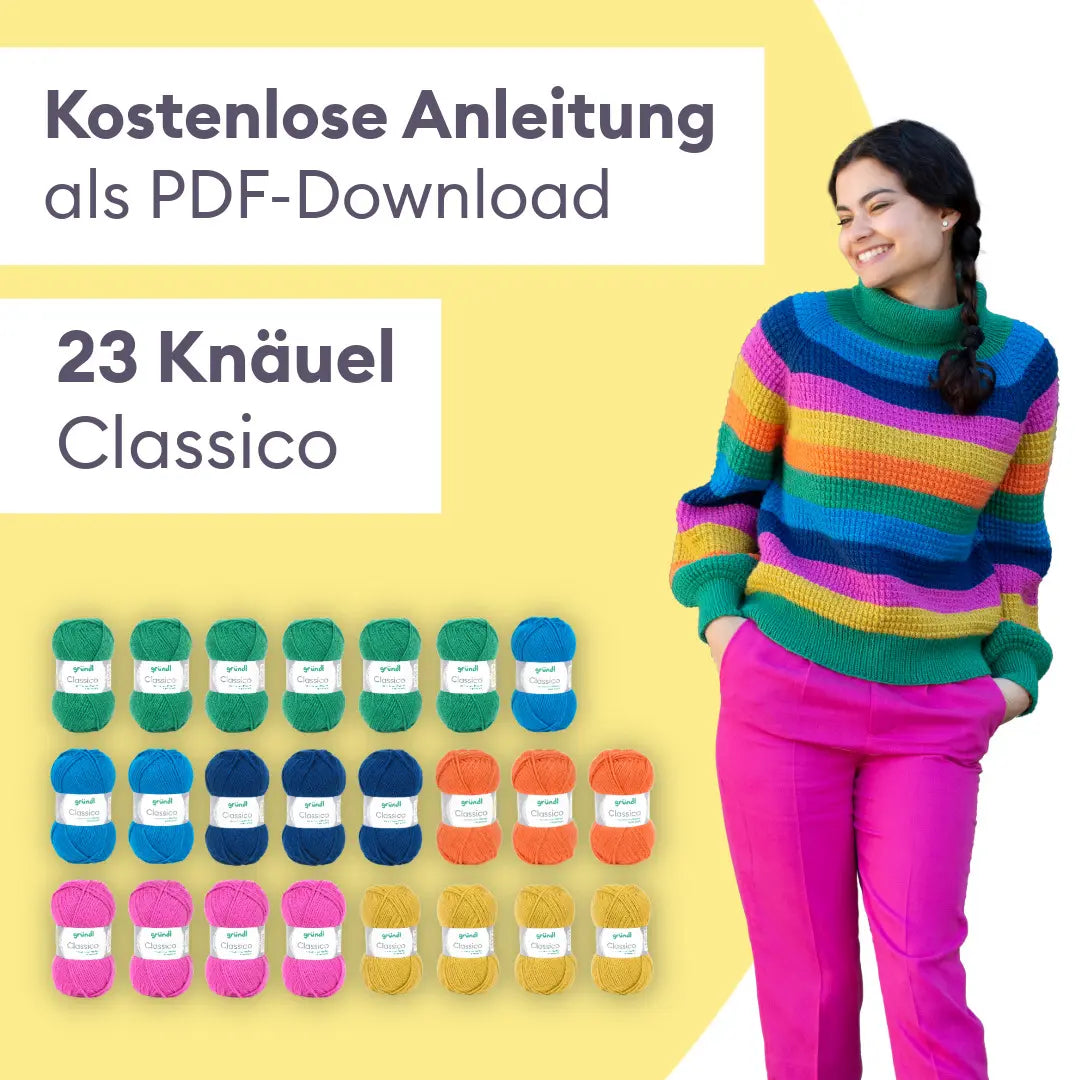 Strickset Raglanpullover