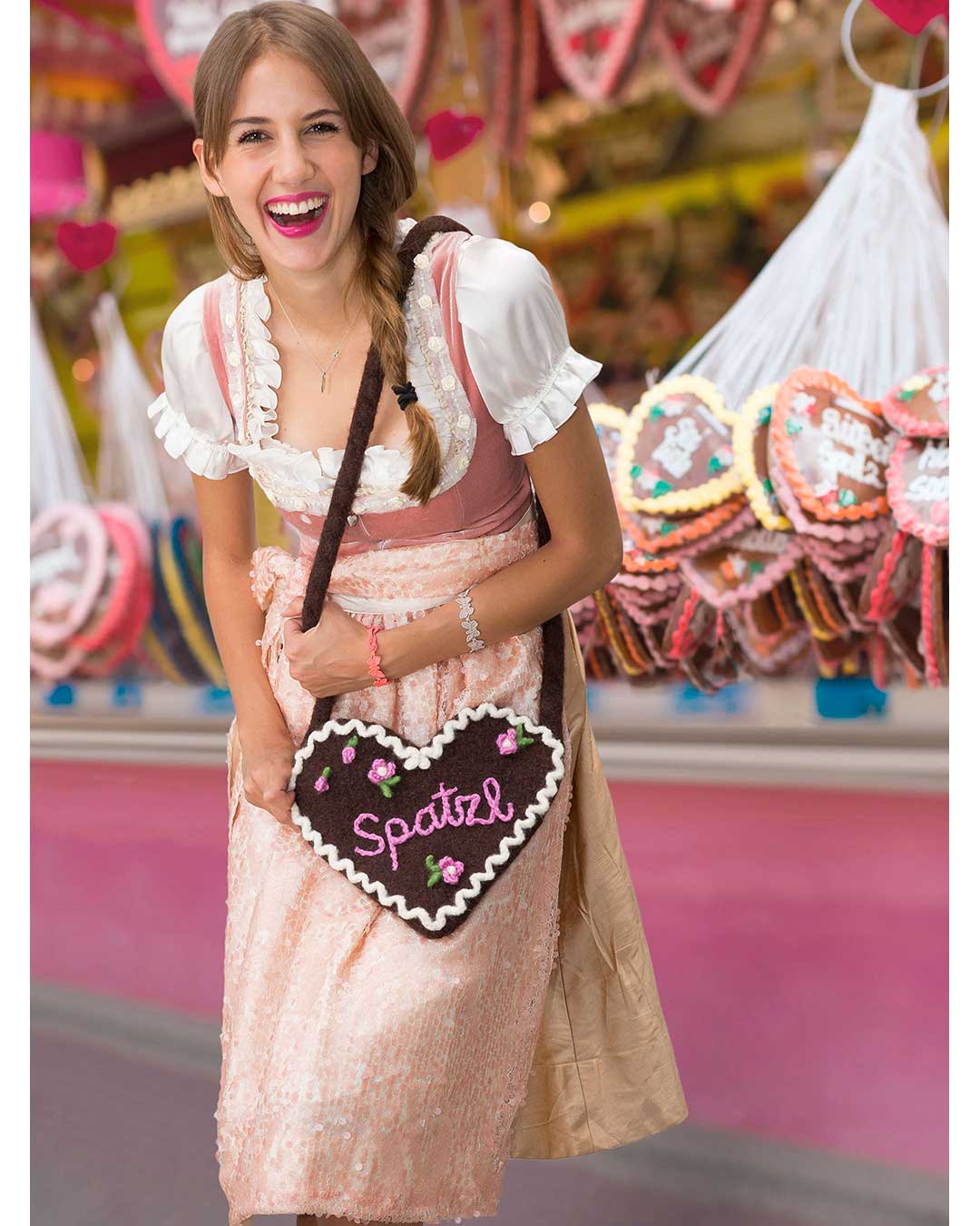 Anleitung Lebkuchenherztasche