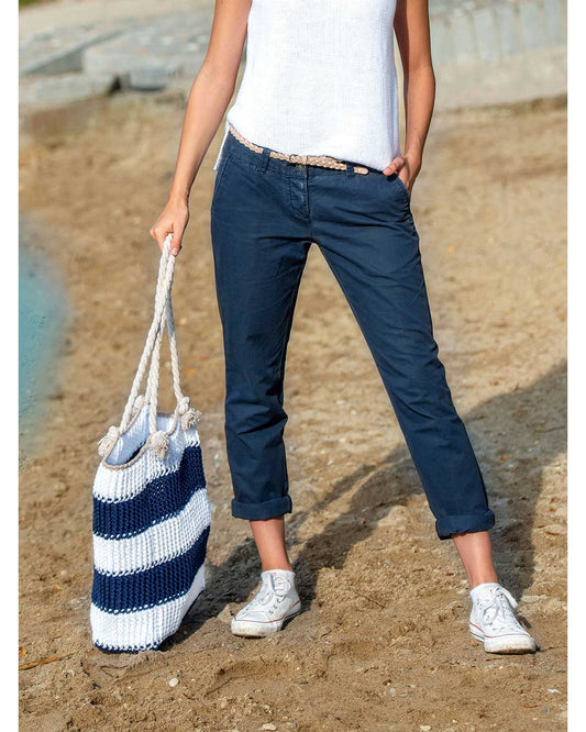 Tasche mit Blockstreifen