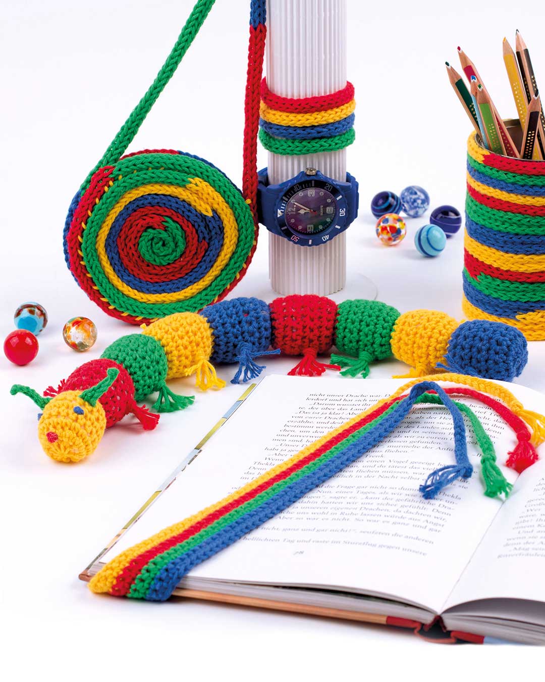 Anleitung Kinderideen zum Häkeln mit Strickliesl