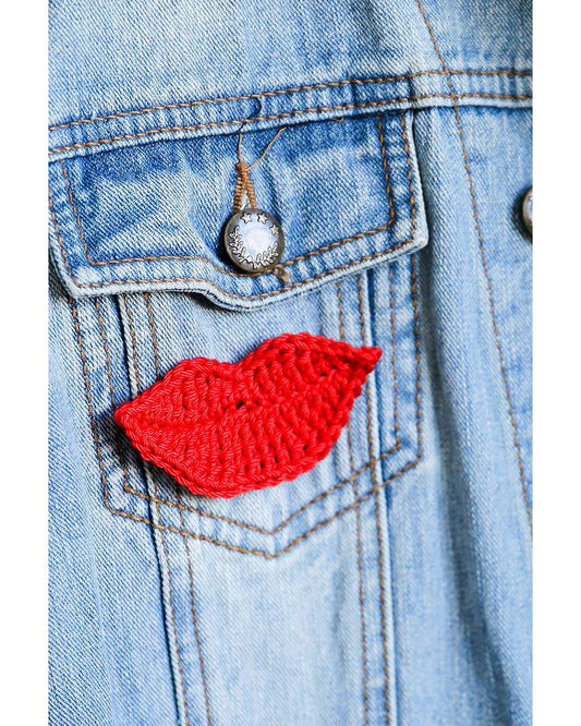 Anleitung Gehäkelte Lippen
