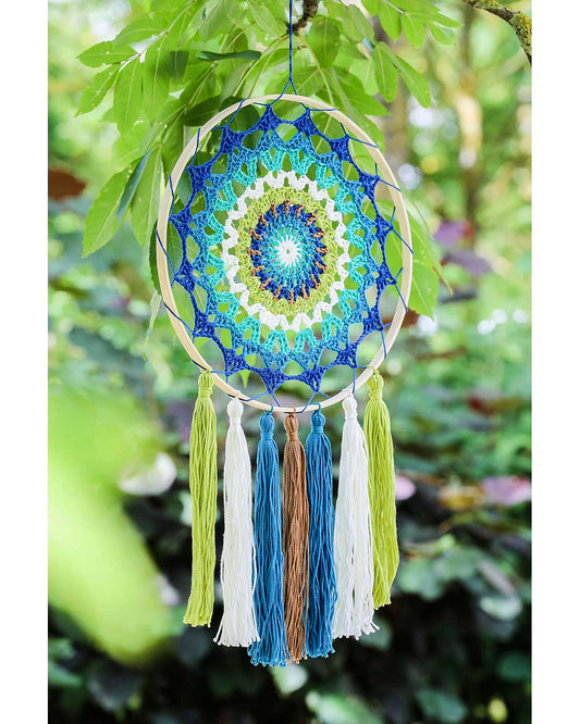 Anleitung Traumfänger mit Mandala