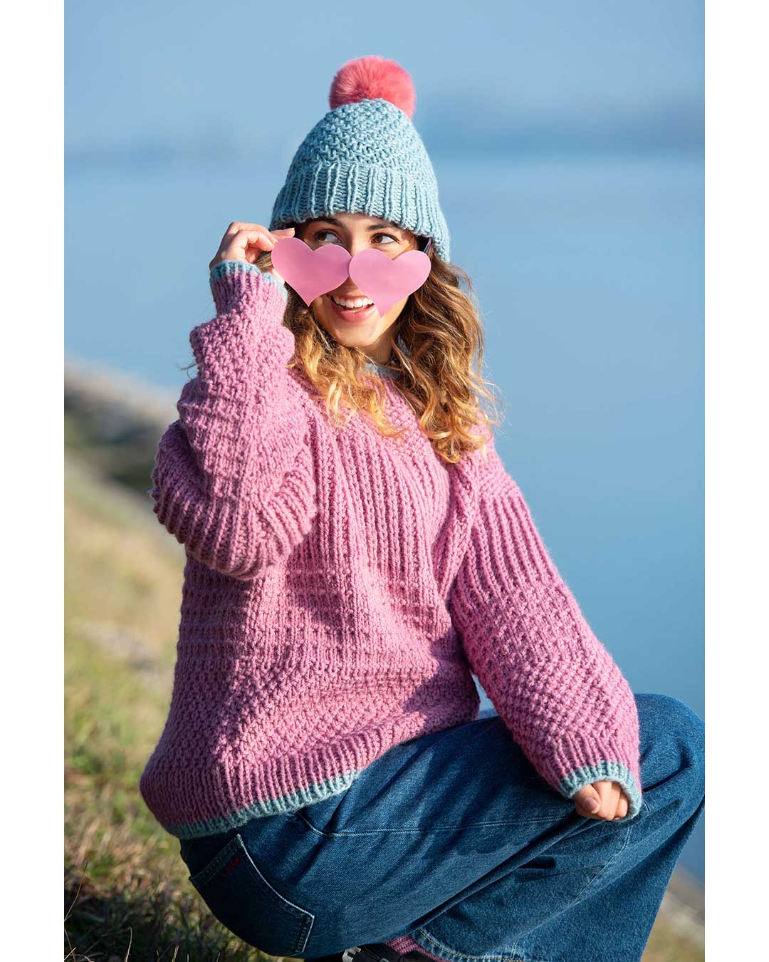 Anleitung Sylt-Pullover mit Reliefmuster
