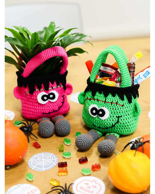 Anleitung Bonbontasche Monster Franky
