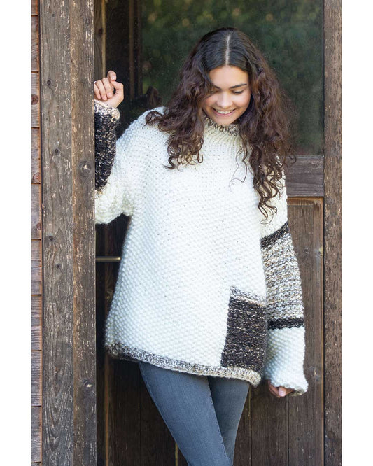 Pulli mit Perlmuster