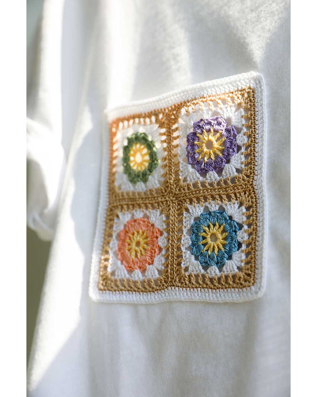 Anleitung Granny Squares als Dekoelement
