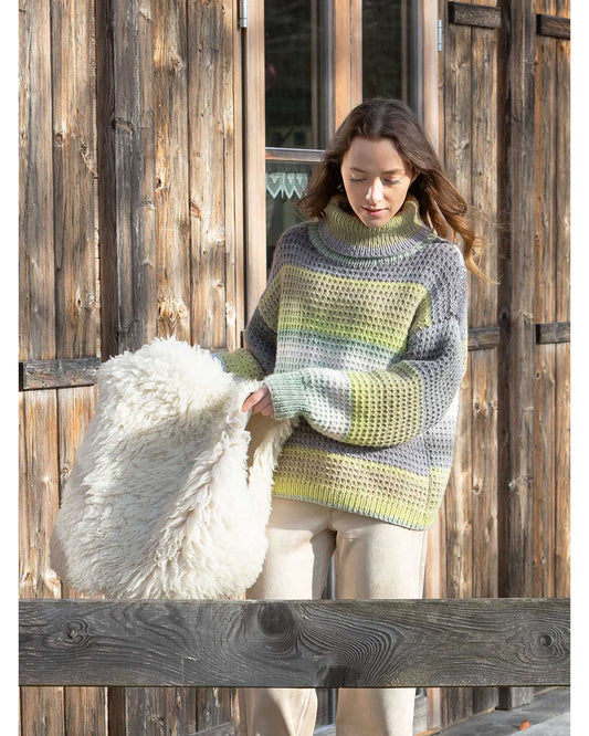 Pulli mit Hebemaschenmuster