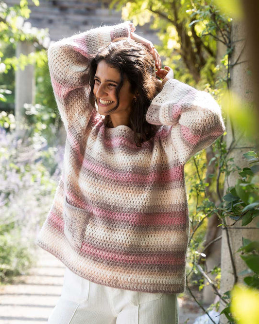 Anleitung Pulli mit Granny Squares
