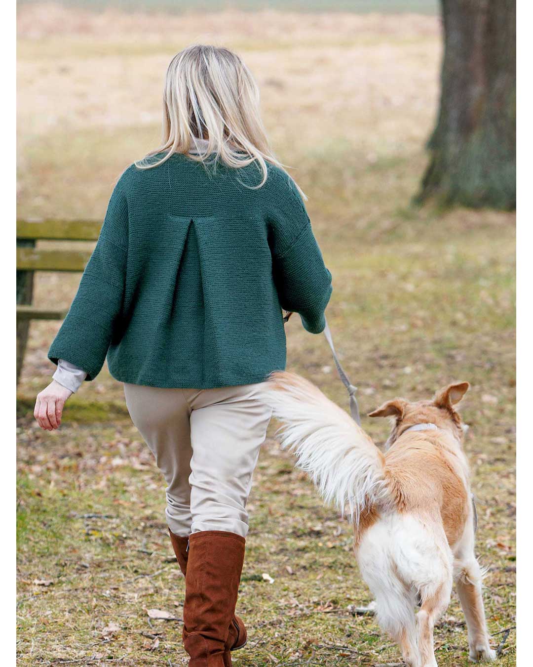 Trachtenjacke mit Rückenfalte