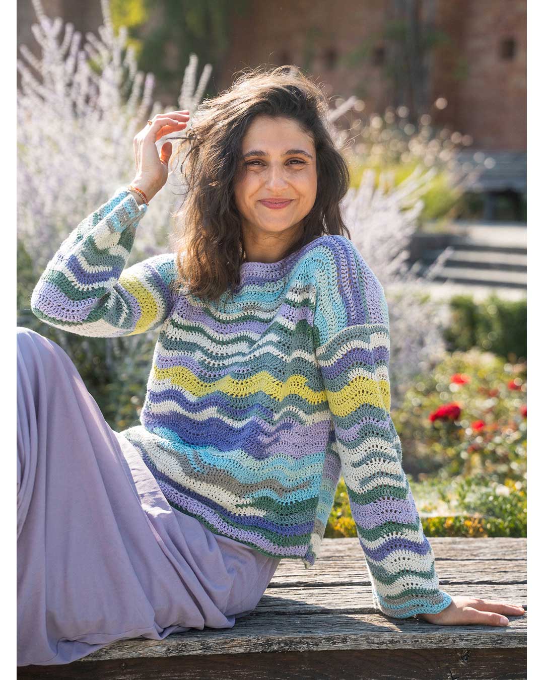 Anleitung Wellenreiter Häkelpulli