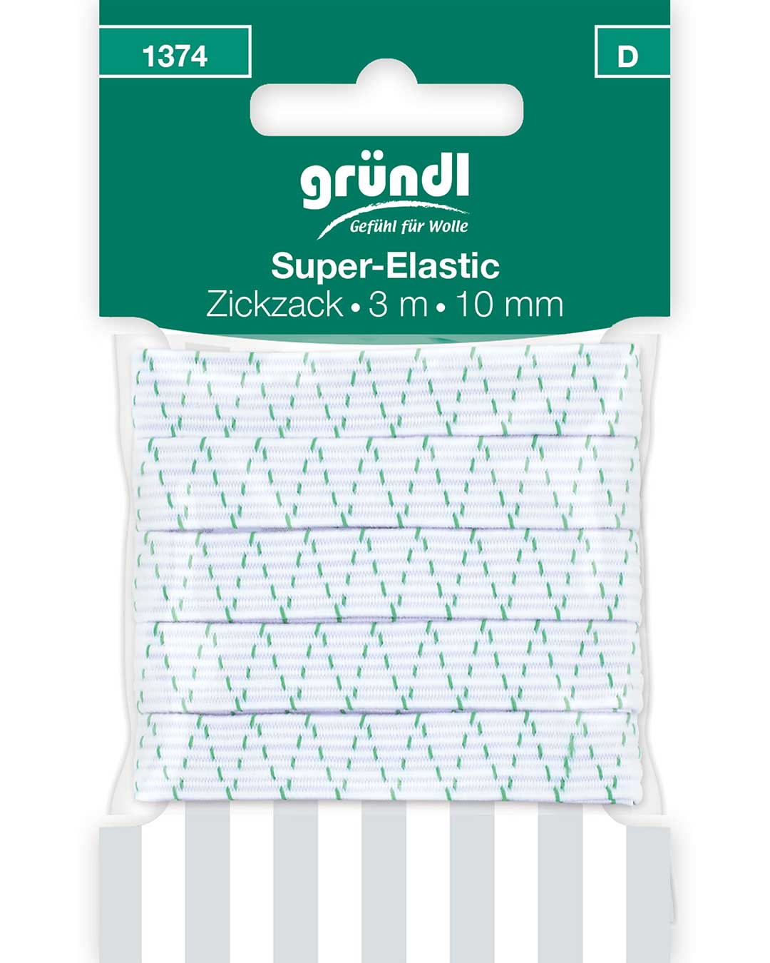Super-Elastik Zickzack, 3 m x 10 mm
