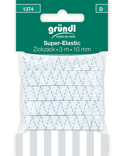 Super-Elastik Zickzack, 3 m x 10 mm