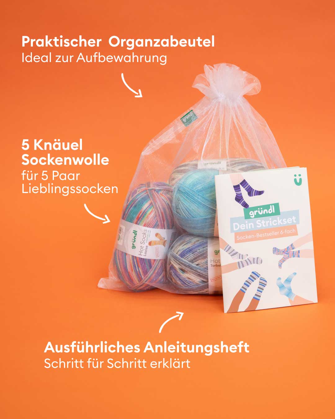 Strickset Sockenbestseller 6-fach