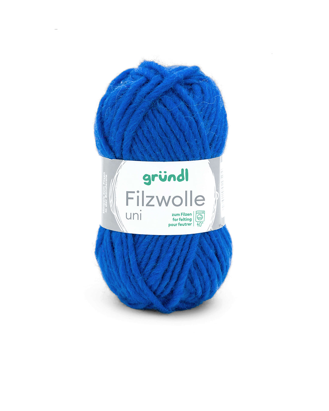 Filzwolle uni
