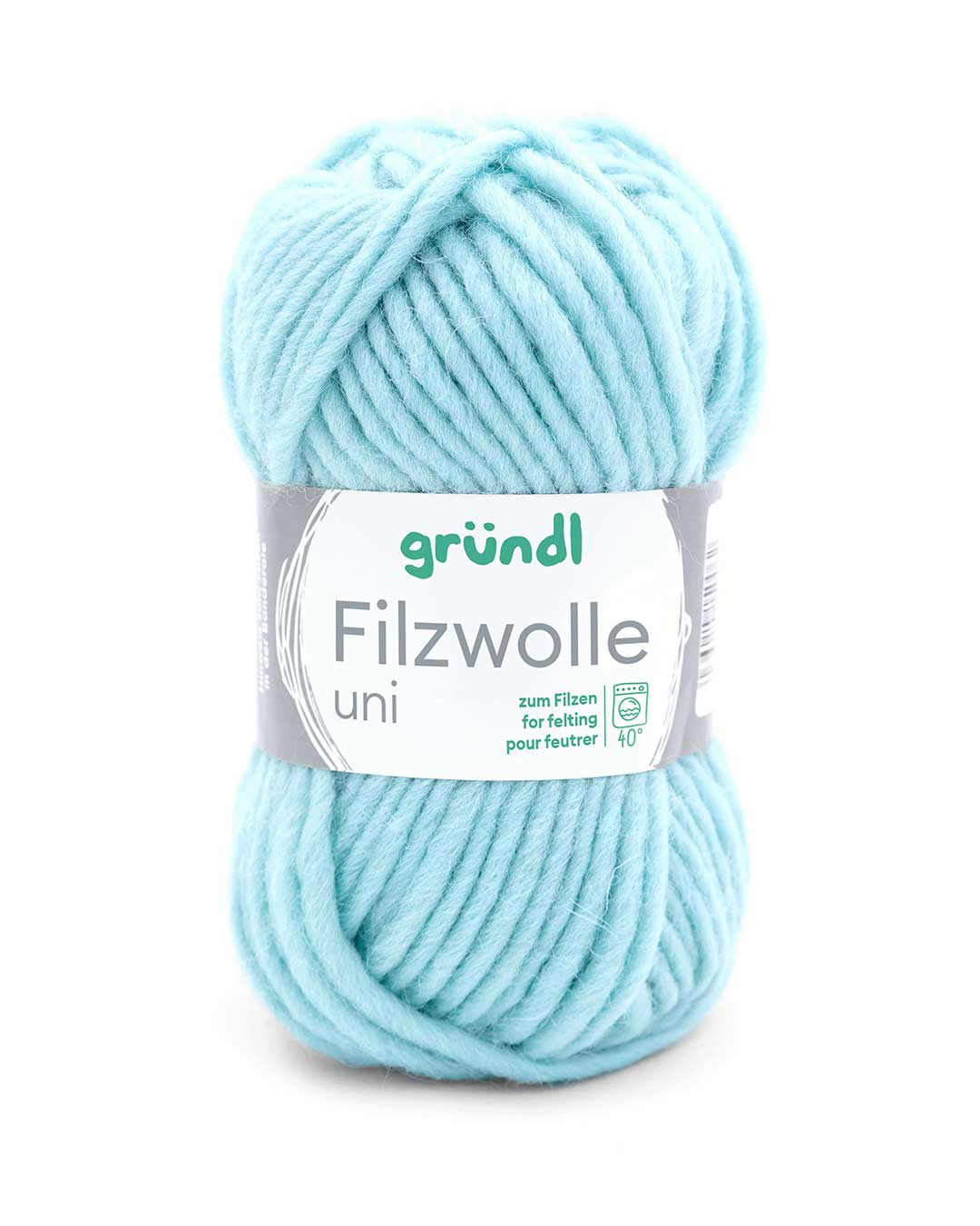 Filzwolle uni