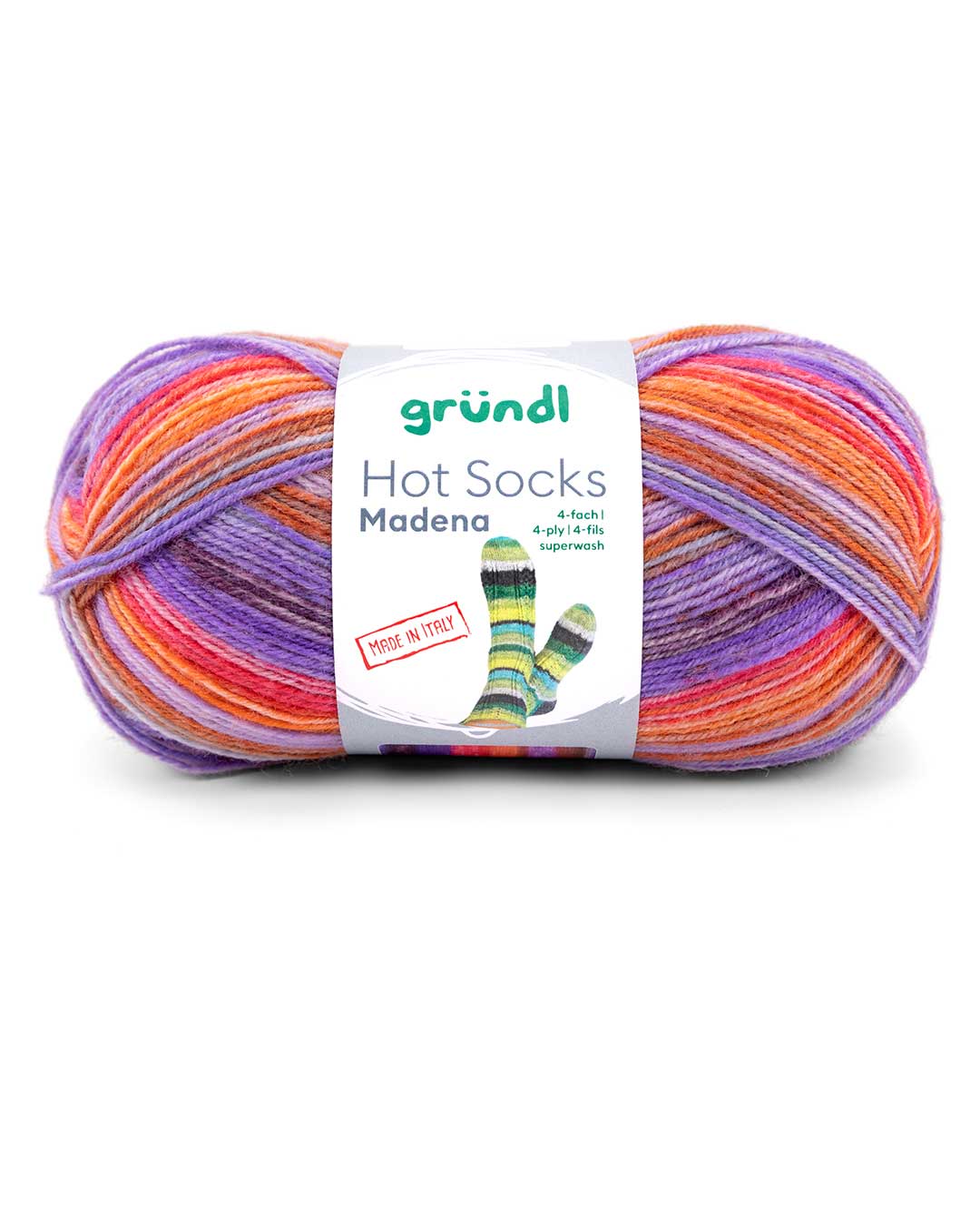 Hot Socks Madena, 4-fach